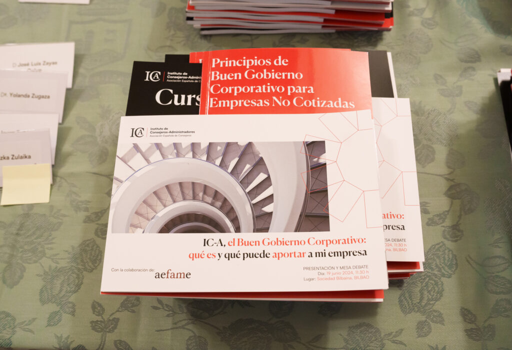 Jornada con IC-A - "Principios del buen gobierno corporativo para empresas no cotizadas 2024" 1 BuenGobierno009