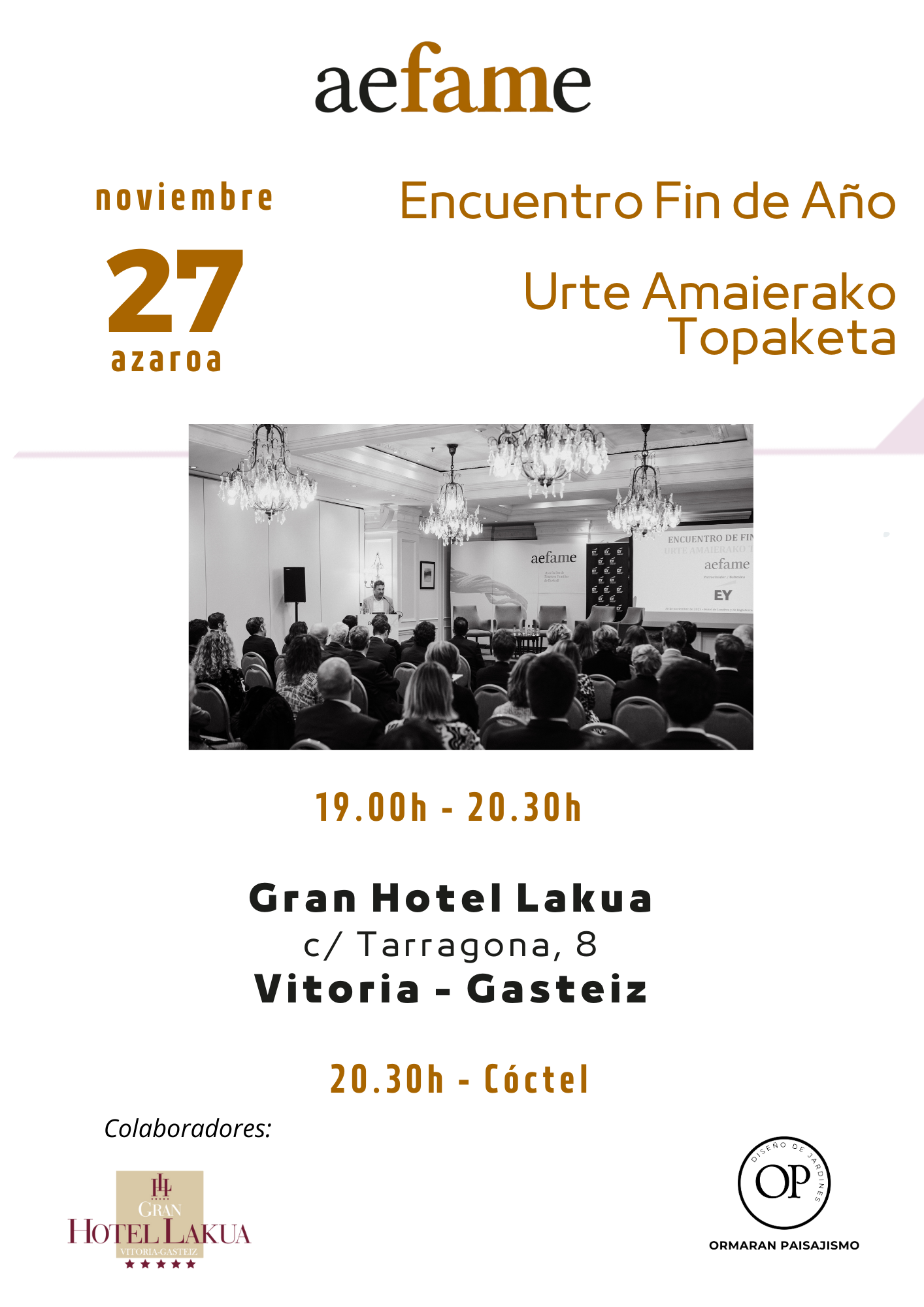Encuentro Fin de año 2024 1 Aefame Encuentro fin de ano invitacion v1