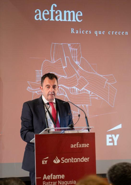 José Miguel Lanzagorta Presidente de Aefame