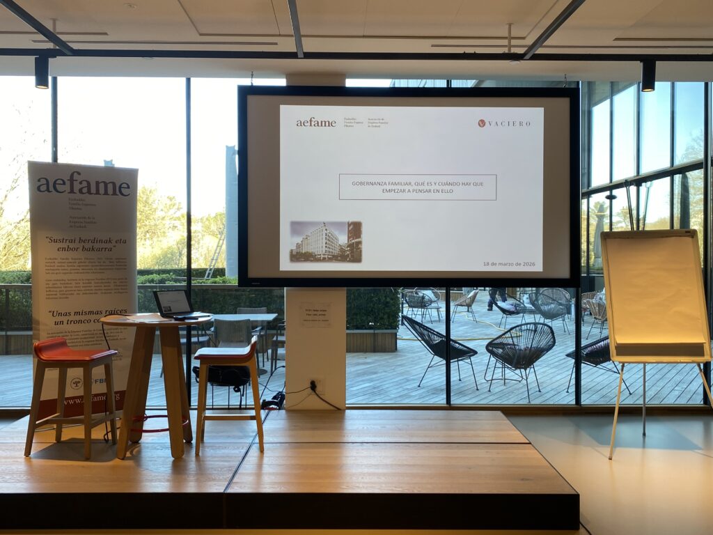 Aefame reúne a empresas familiares de Gipuzkoa y Álava en un taller sobre gobernanza familiar 5 gobernanza familiar aefame 1